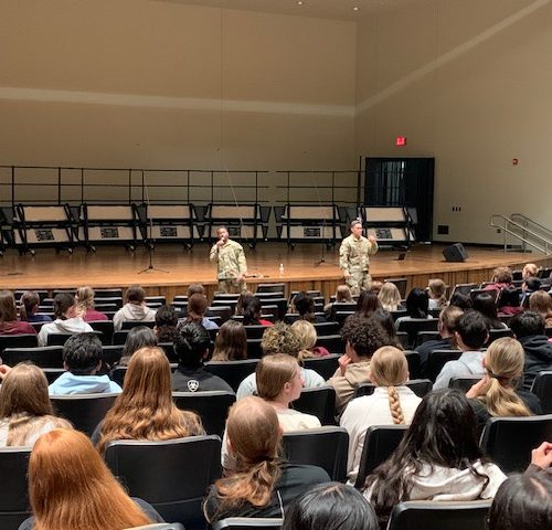 Discovering Purpose and Potential: Air Force Visits Columbus High School
